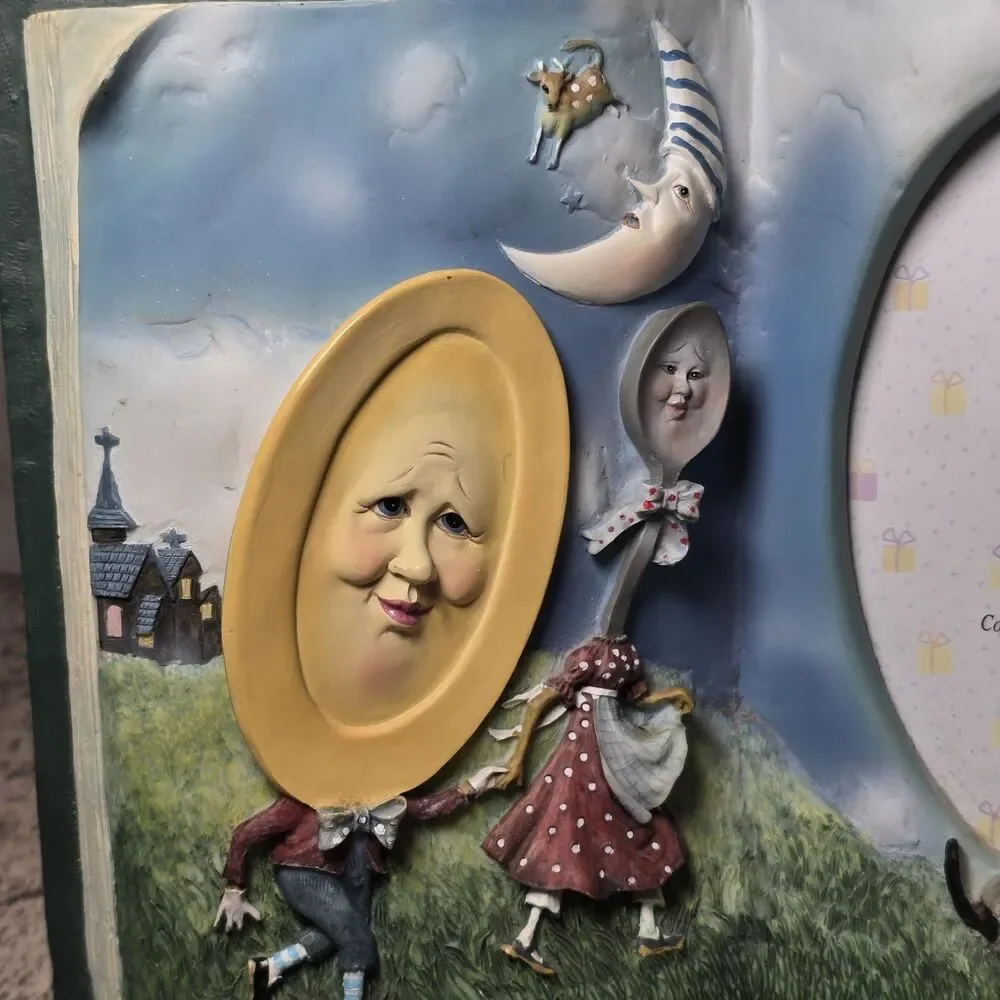 The Story of Hey Diddle Diddle Resin 3D Picture Frame 6